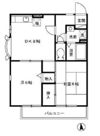 エミネンス上高井戸の物件間取画像